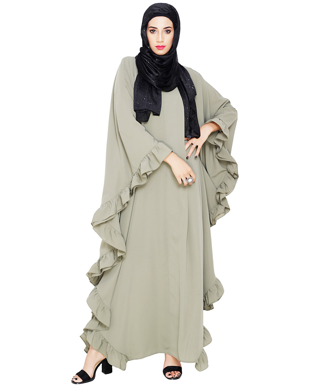 Ruffled Kaftan
