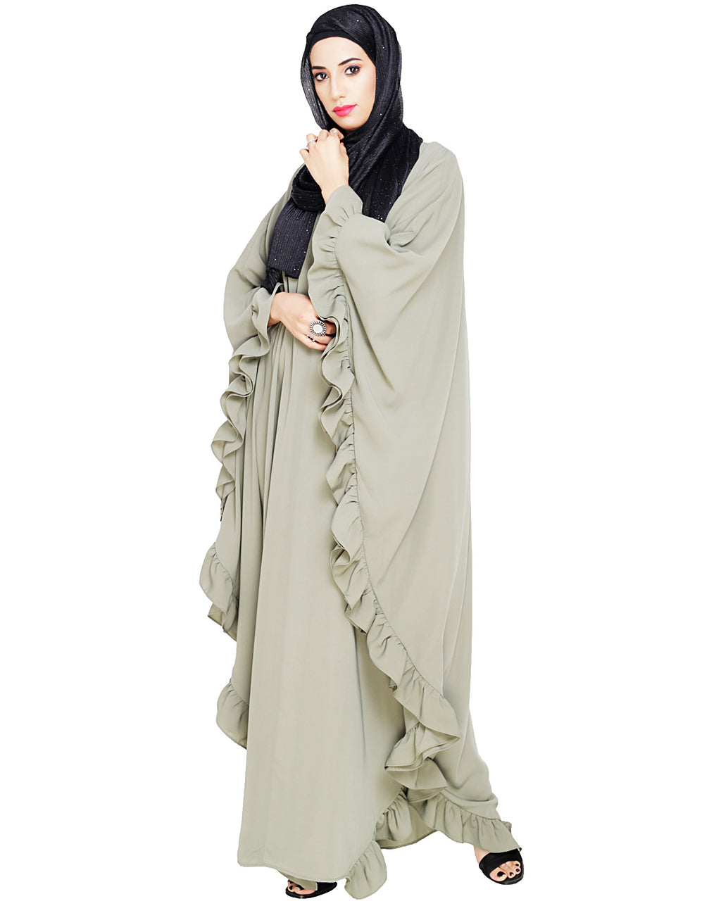 Ruffled Kaftan
