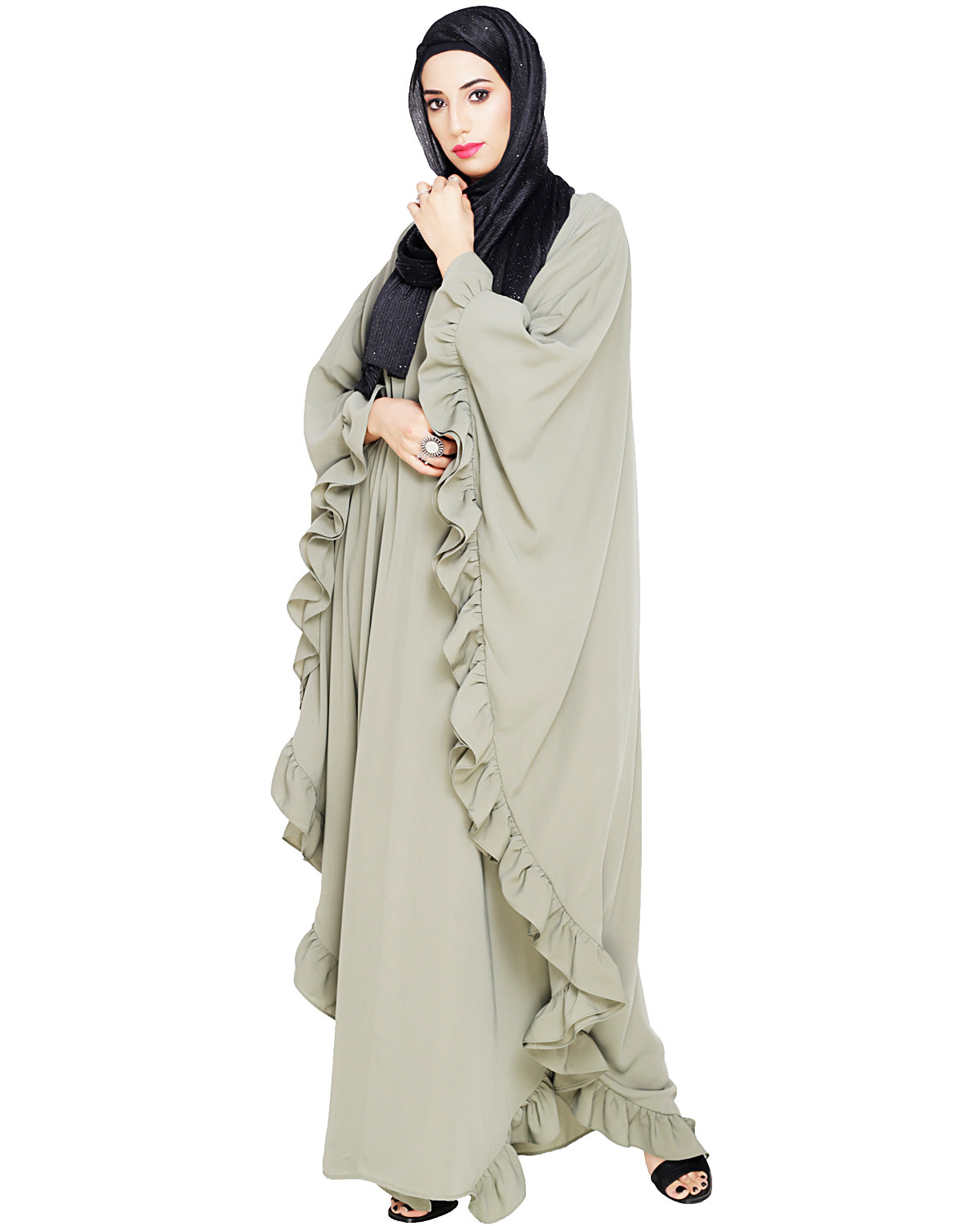Ruffled Kaftan