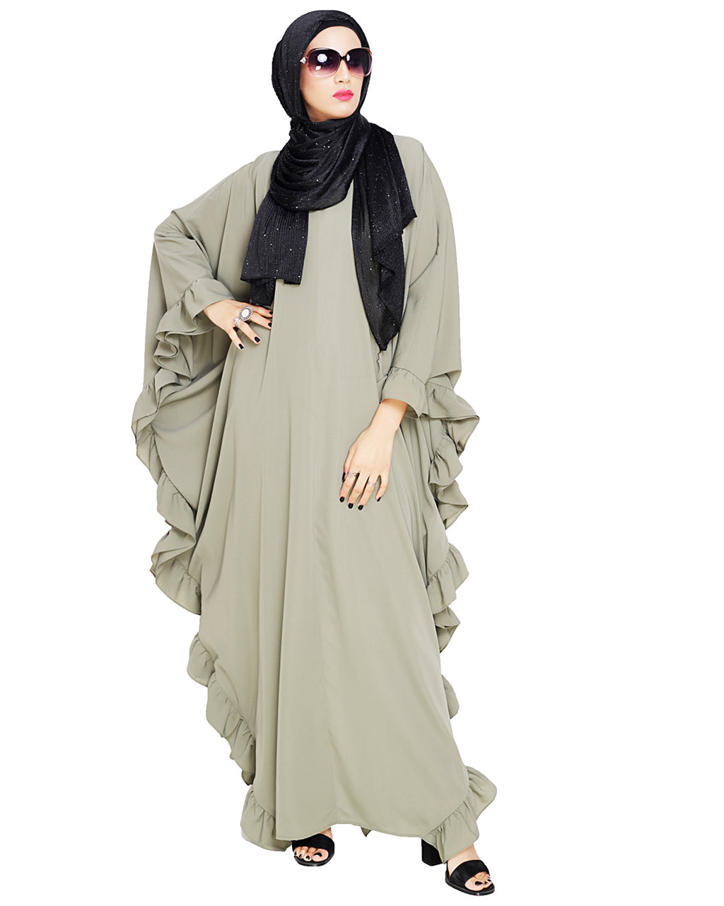 Ruffled Kaftan