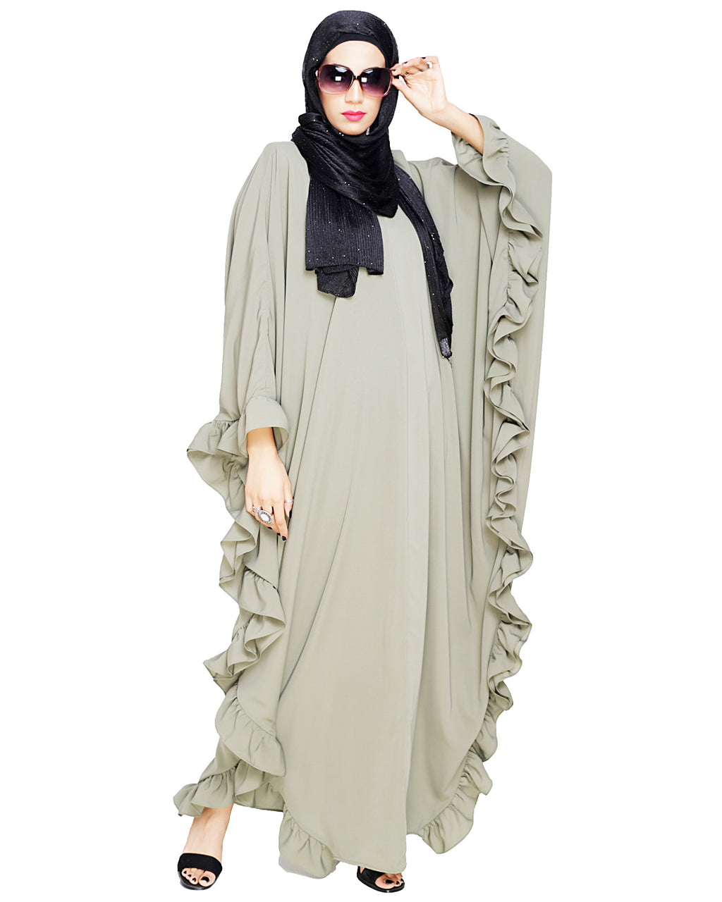 Ruffled Kaftan