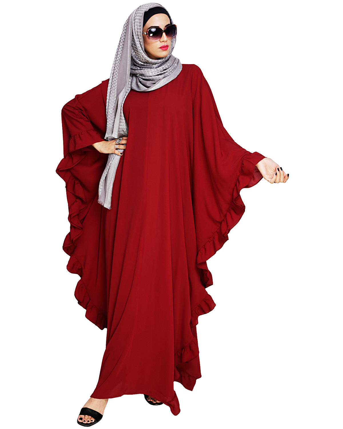 Ruffled Kaftan
