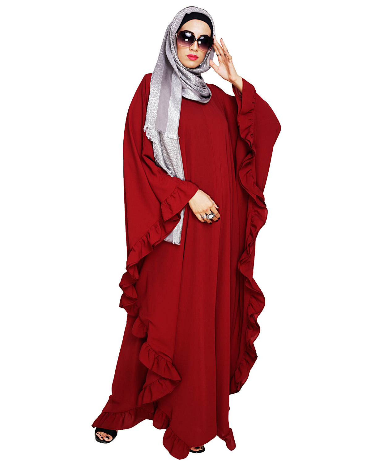 Ruffled Kaftan