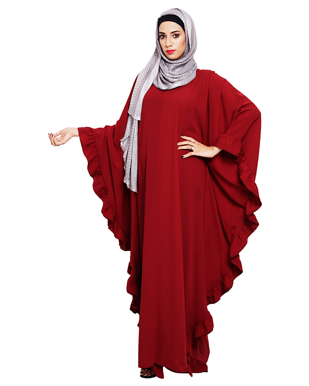 Ruffled Kaftan