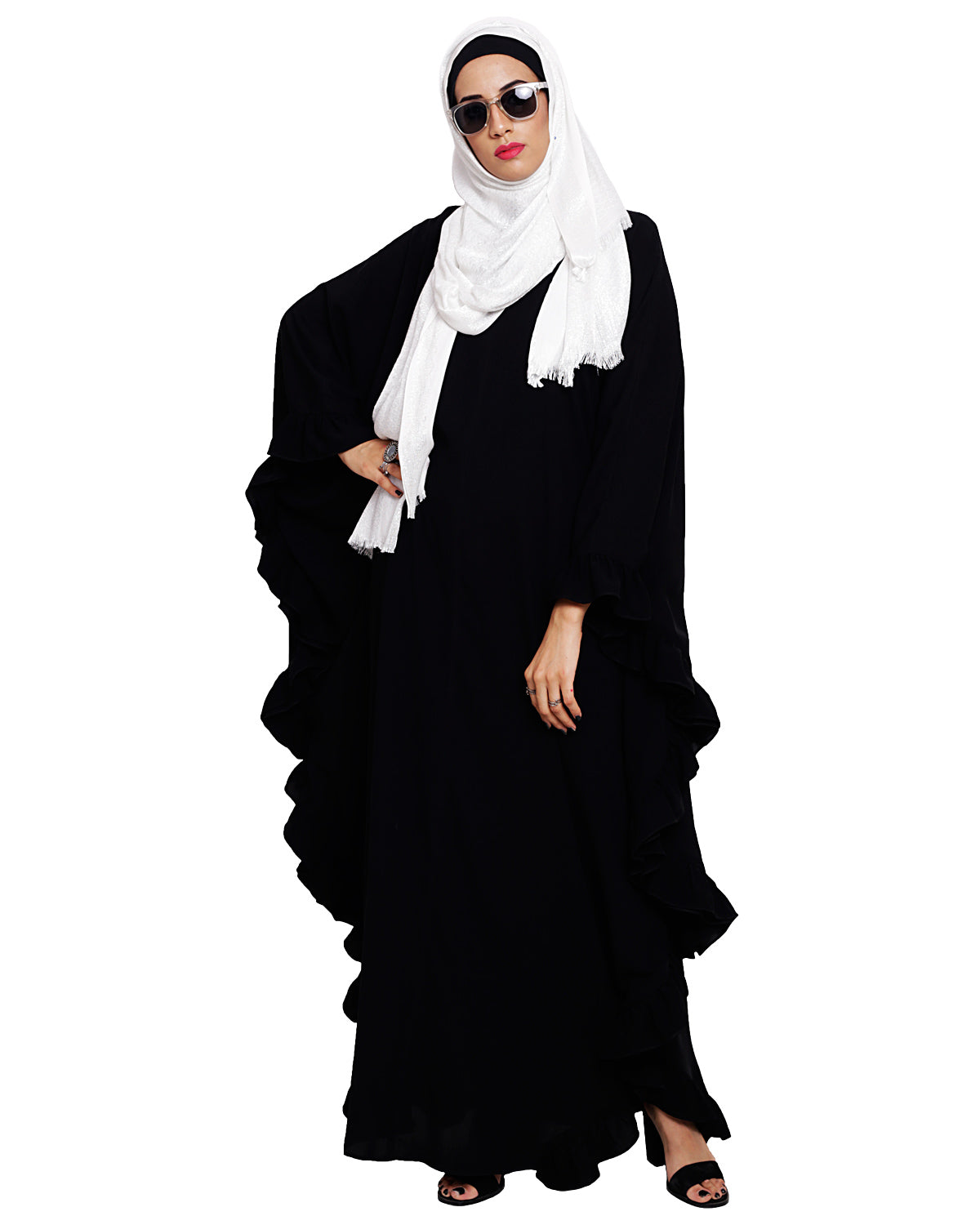 Ruffled Kaftan