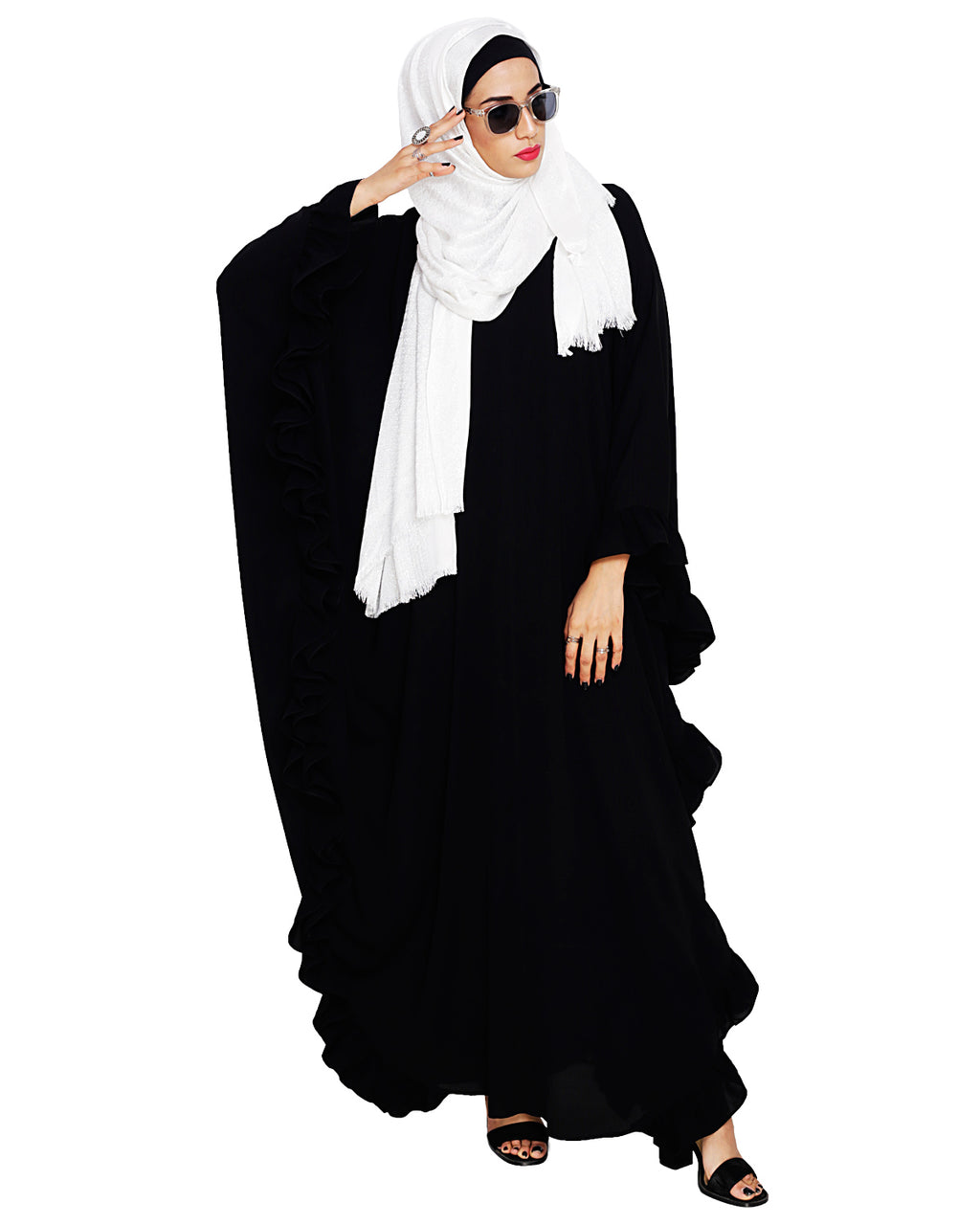 Ruffled Kaftan