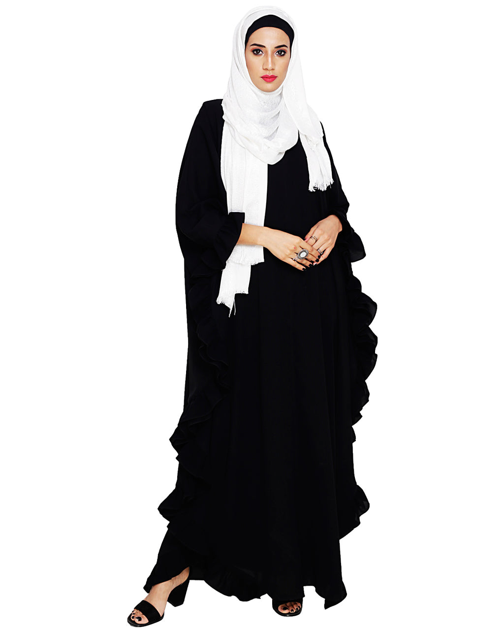 Ruffled Kaftan
