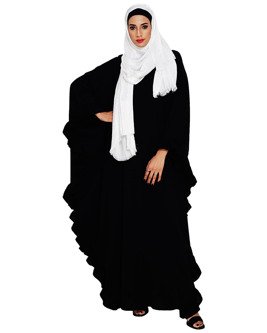 Ruffled Kaftan