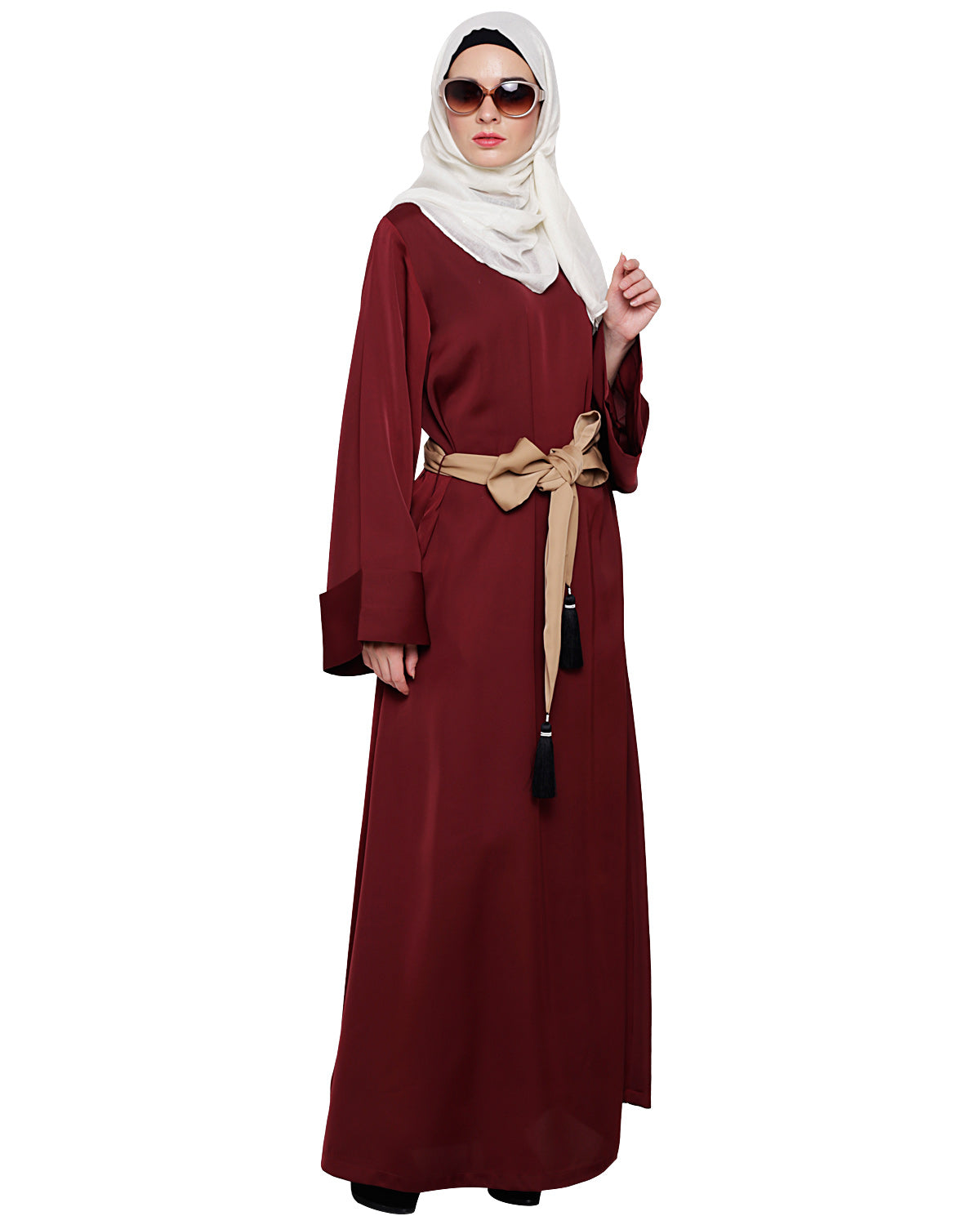Stylish Tasseled Dubai Style Abaya