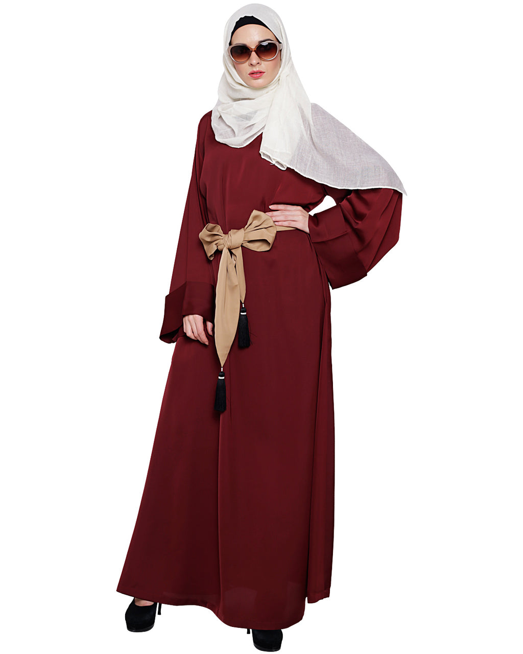 Stylish Tasseled Dubai Style Abaya