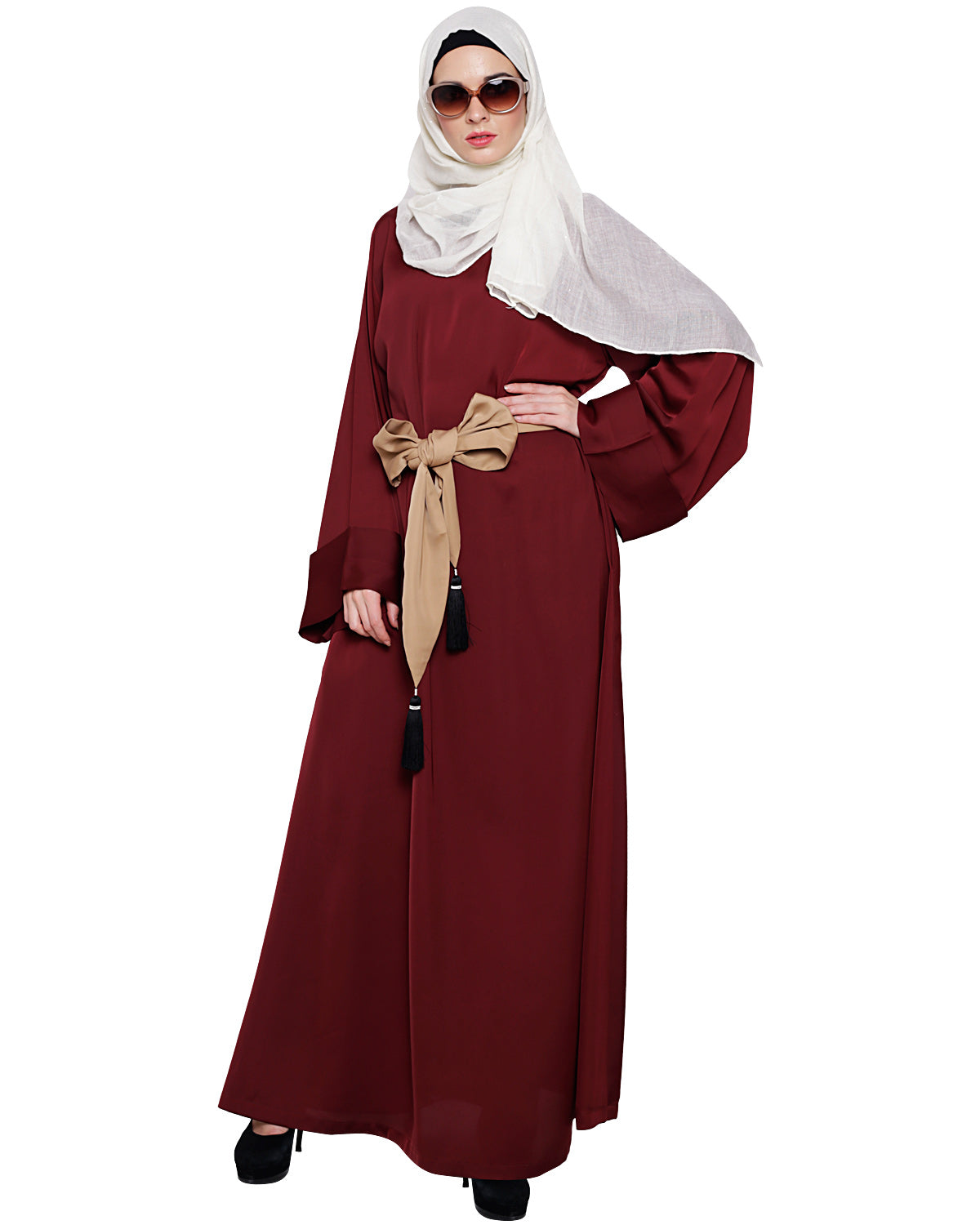 Stylish Tasseled Dubai Style Abaya