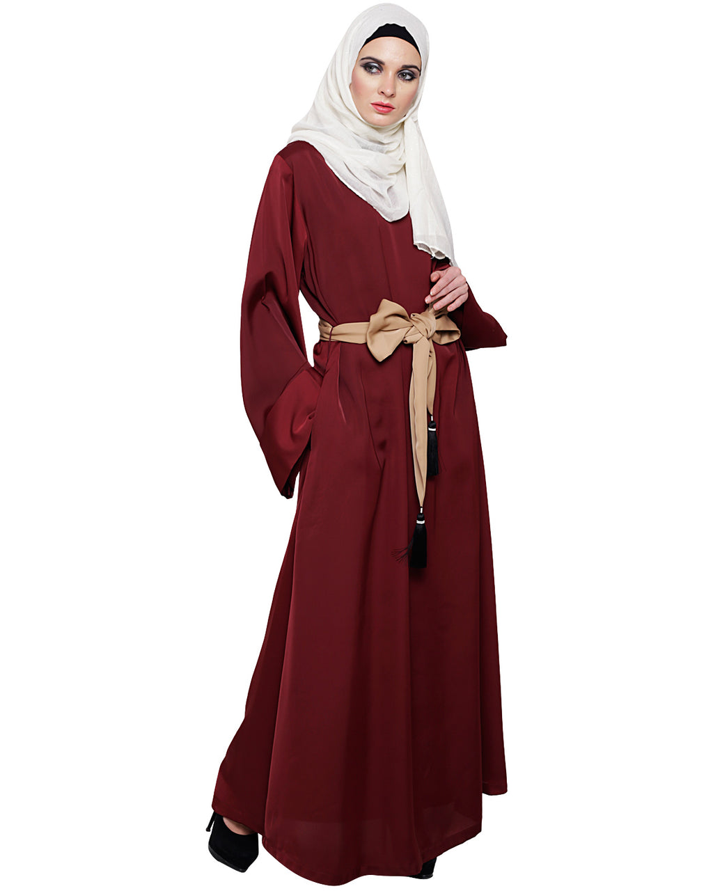 Stylish Tasseled Dubai Style Abaya