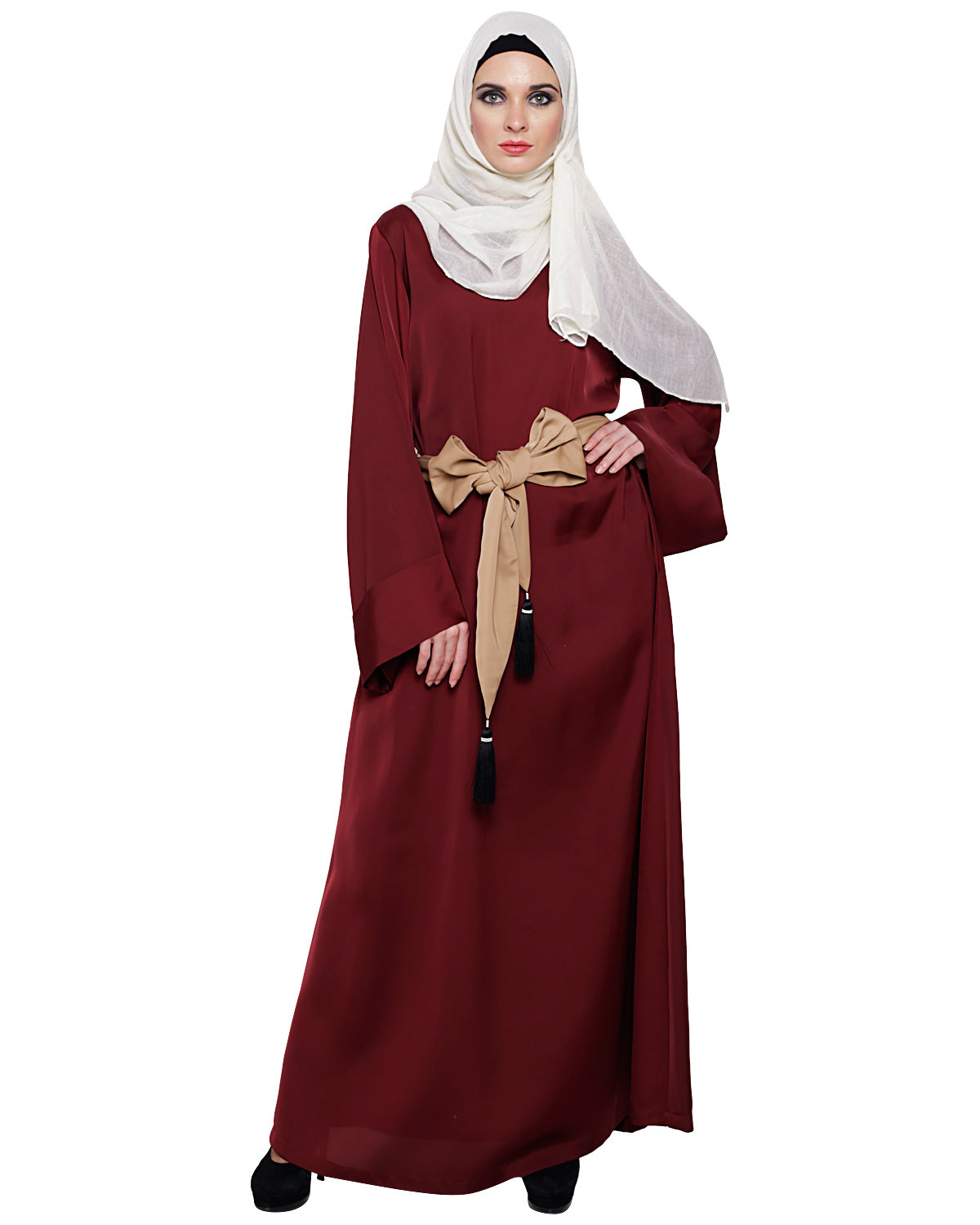 Stylish Tasseled Dubai Style Abaya