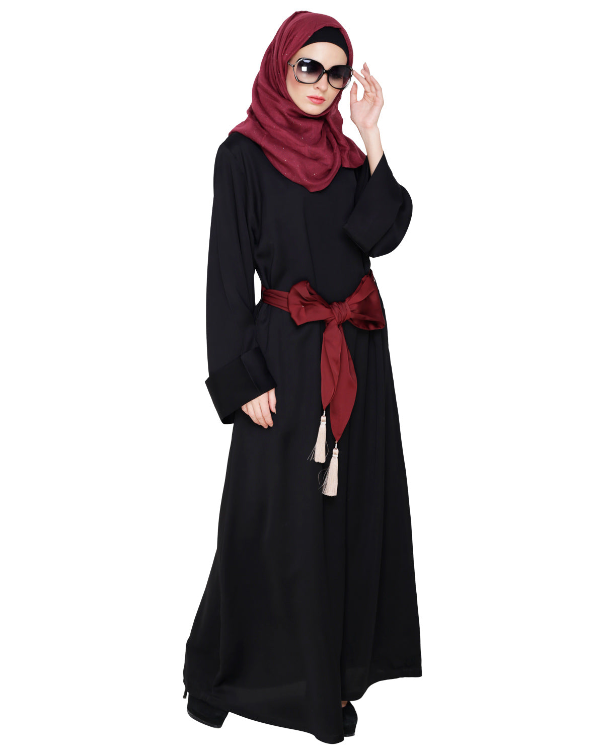 Stylish Tasseled Dubai Style Abaya