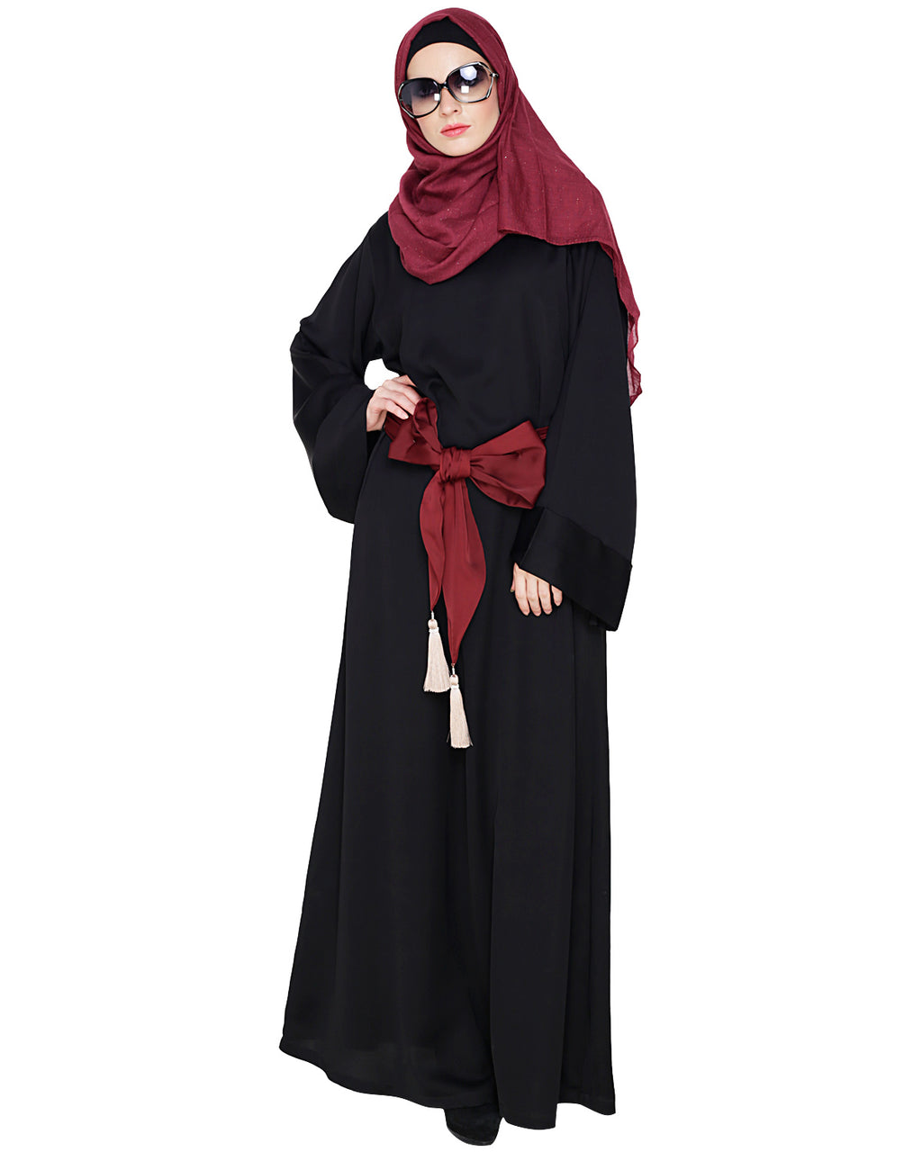 Stylish Tasseled Dubai Style Abaya
