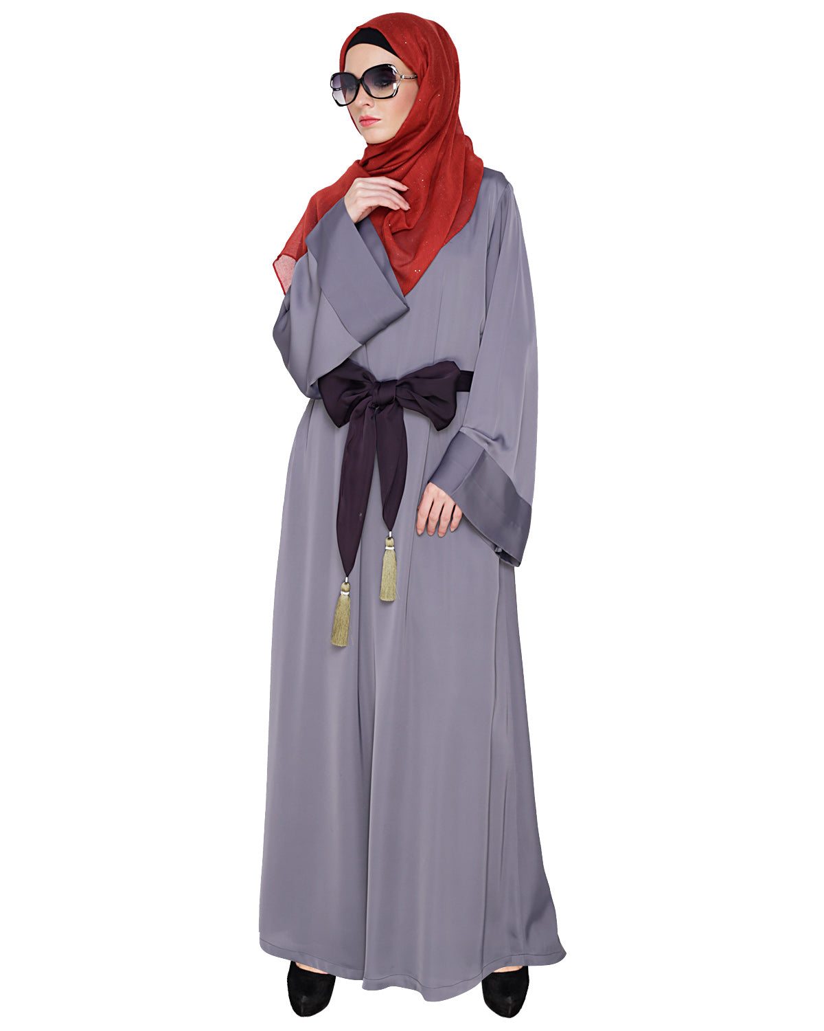 Stylish Tasseled Dubai Style Abaya