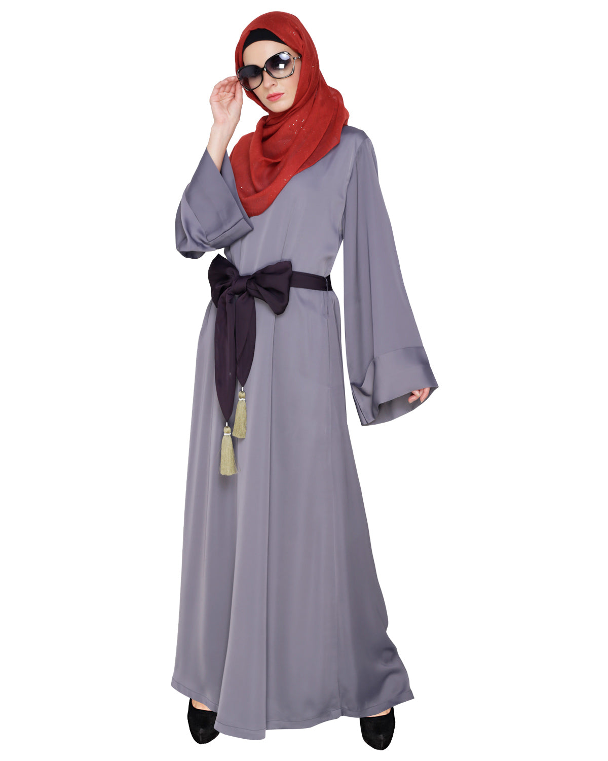 Stylish Tasseled Dubai Style Abaya
