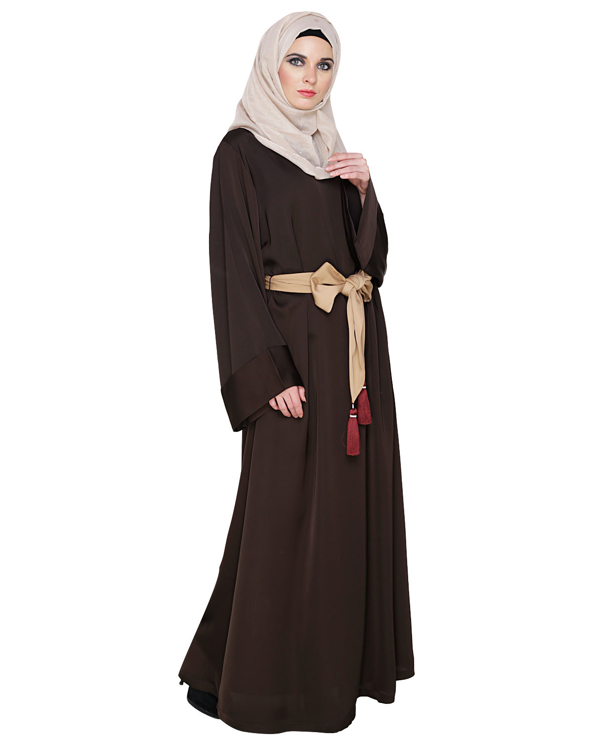 Stylish Tasseled Dubai Style Abaya