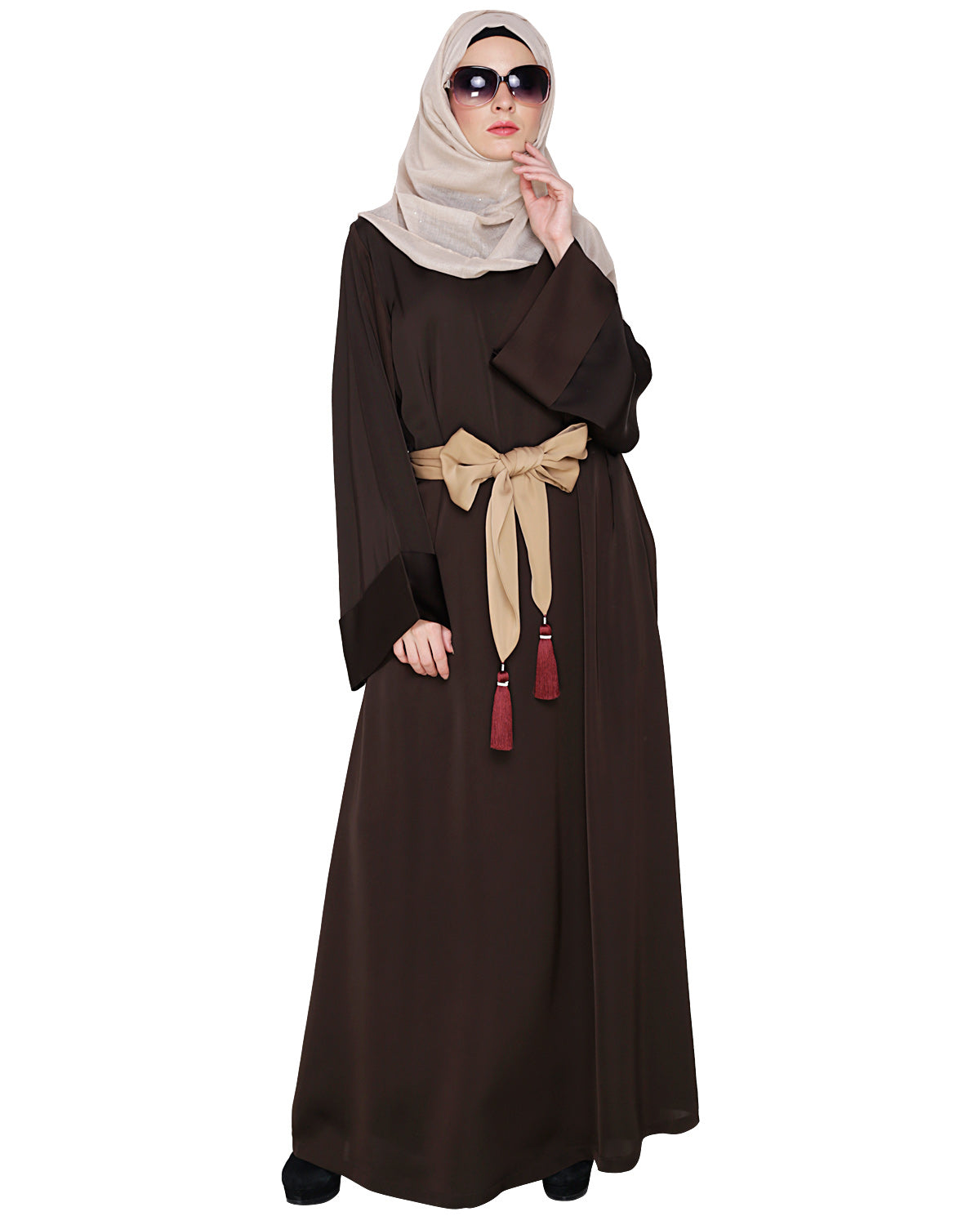 Stylish Tasseled Dubai Style Abaya