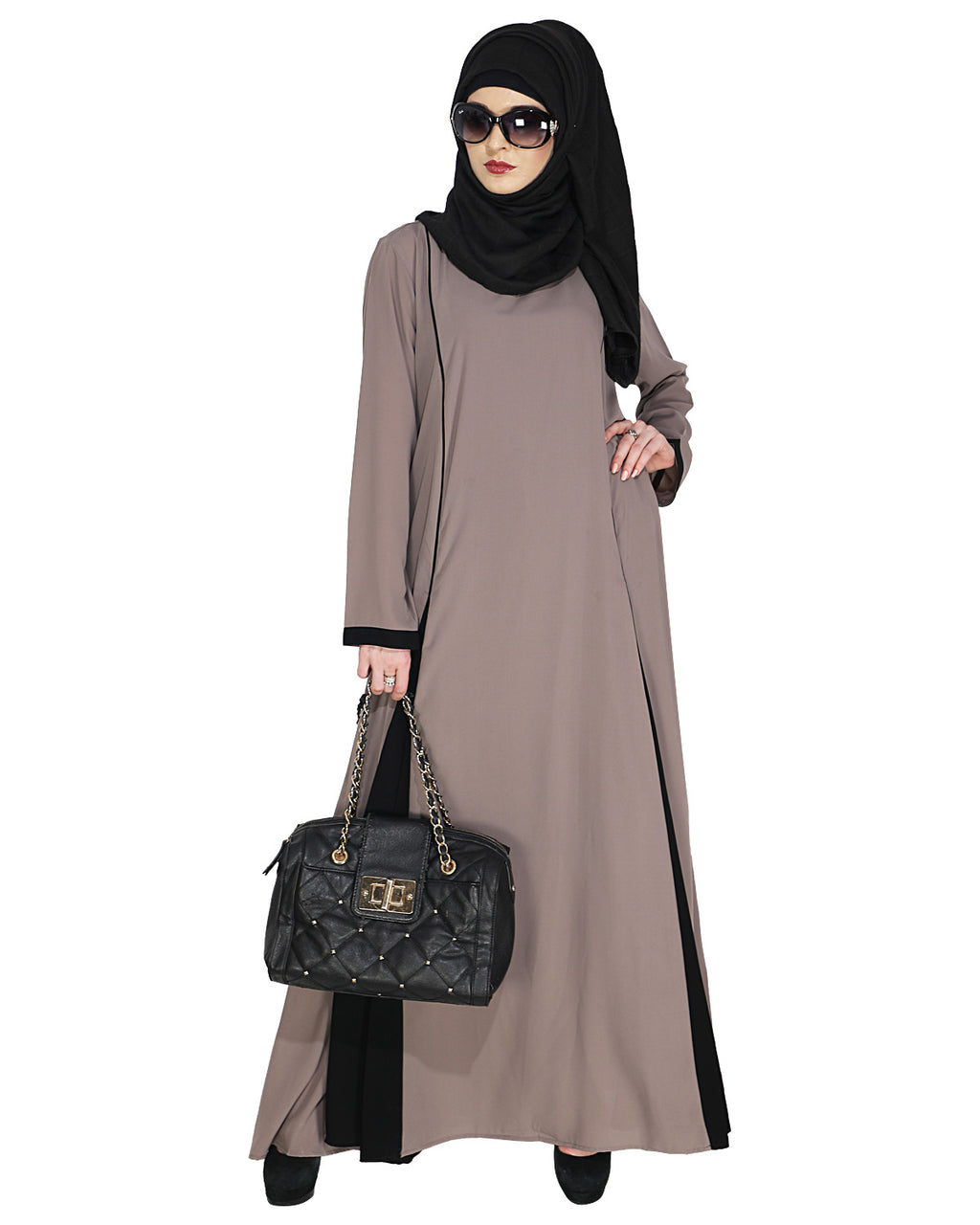 Inverted Pleat Frock Abaya