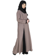Inverted Pleat Frock Abaya