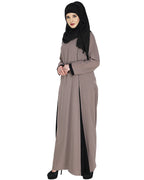 Inverted Pleat Frock Abaya