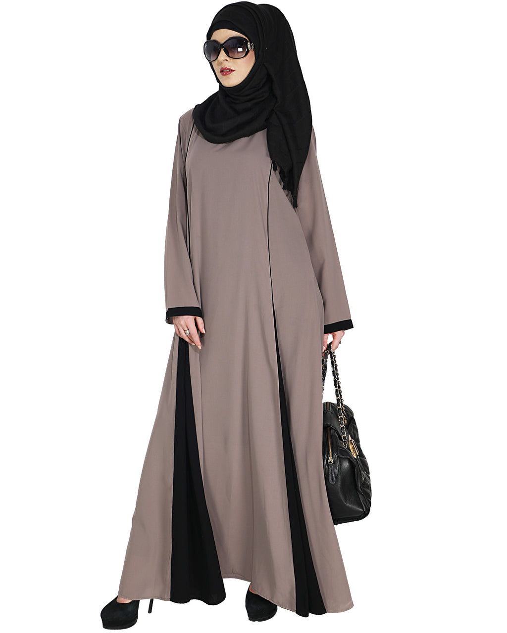 Inverted Pleat Frock Abaya