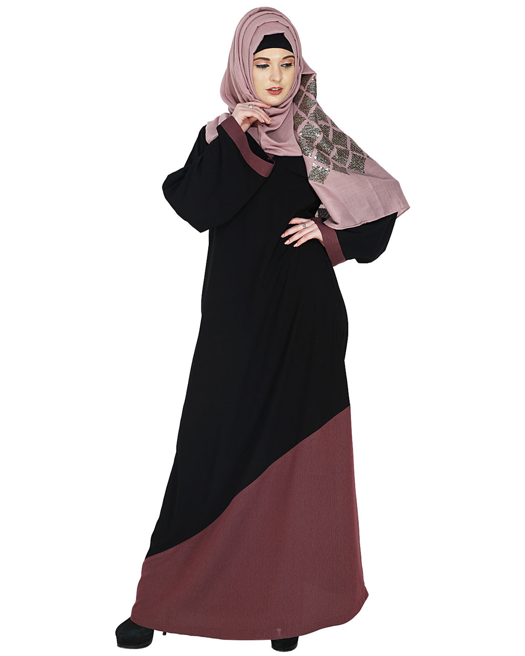Casual Highlighted Abaya