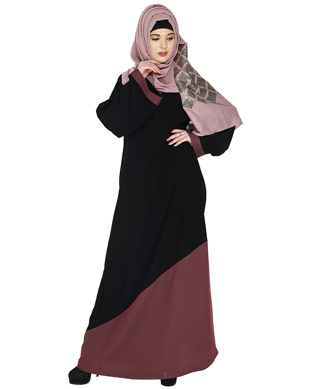 Casual Highlighted Abaya