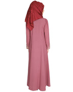 Feather Shot Abaya