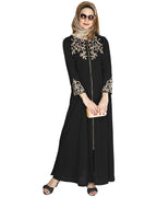 Feather Shot Abaya