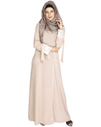 Lace & Bow Detailed Abaya