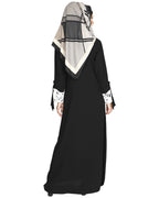 Lace & Bow Detailed Abaya