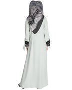 Lace & Bow Detailed Abaya