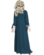 Lace & Bow Detailed Abaya