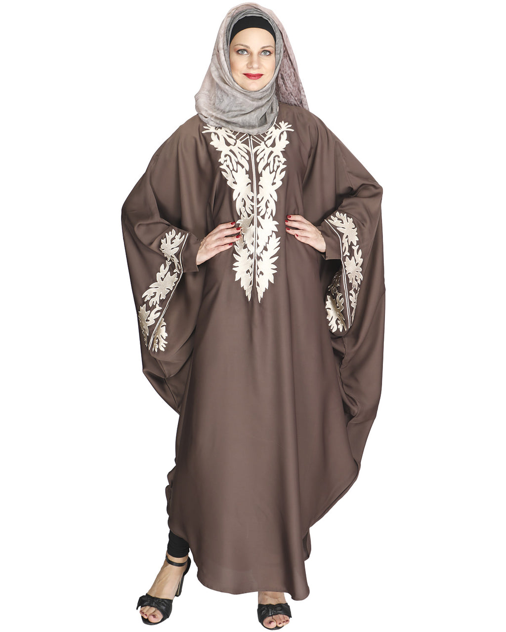 Aesthetically Elegent Black Kaftan