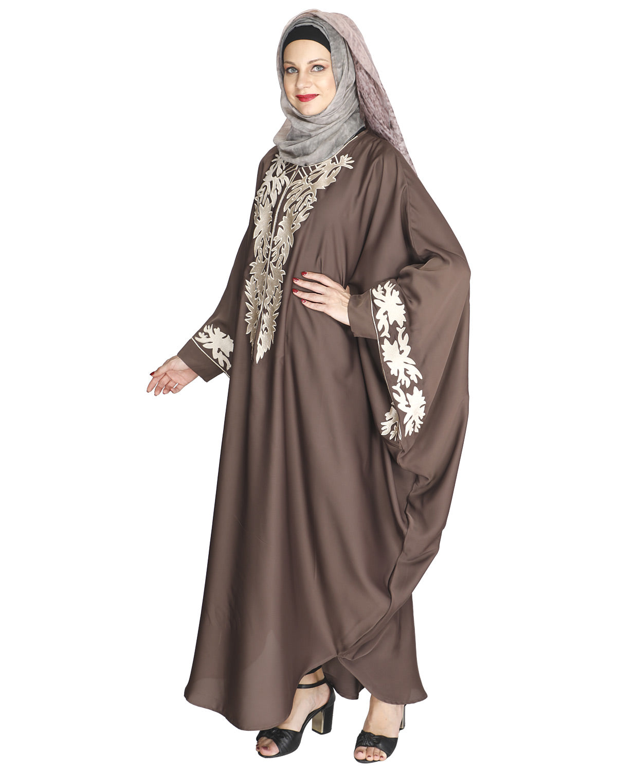 Aesthetically Elegent Black Kaftan