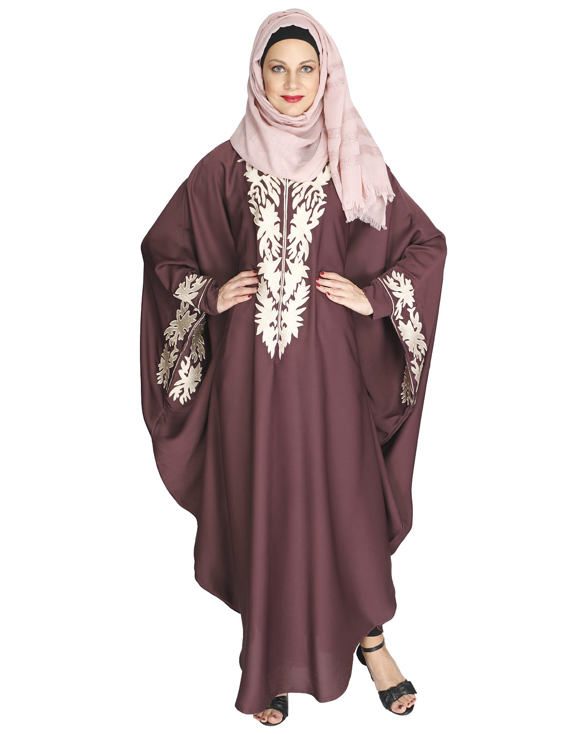 Aesthetically Elegent Black Kaftan