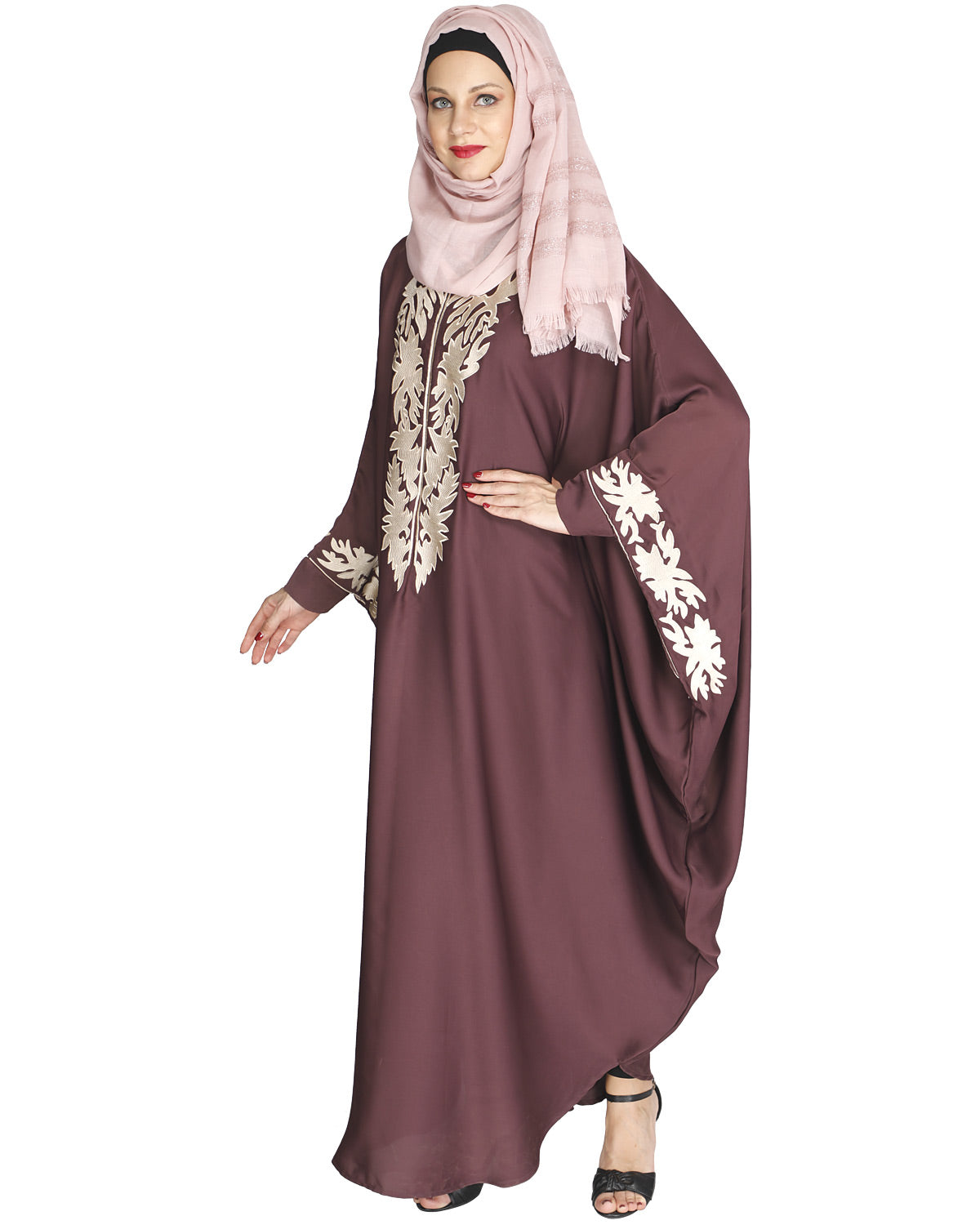 Aesthetically Elegent Black Kaftan