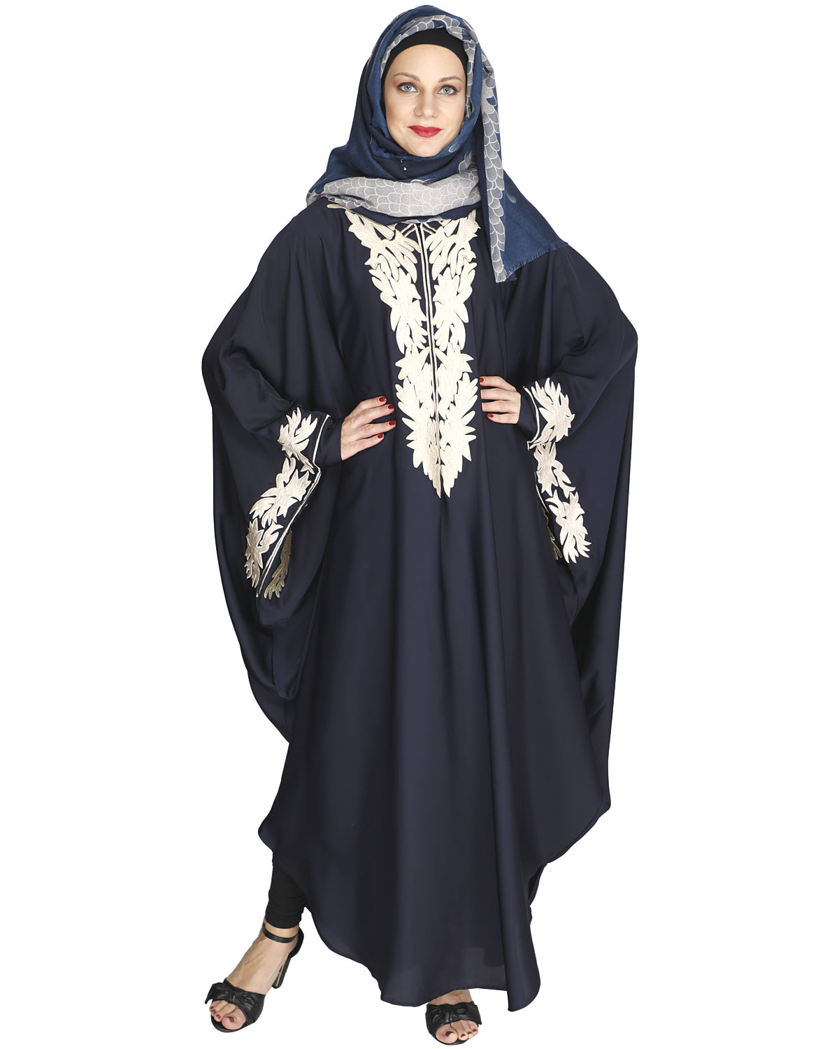 Aesthetically Elegent Black Kaftan
