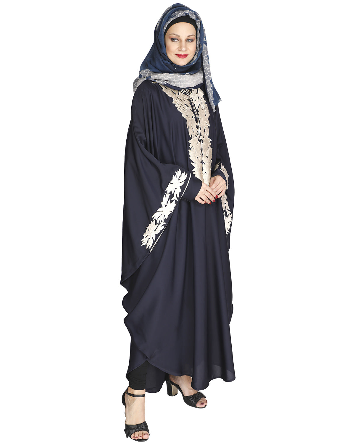 Aesthetically Elegent Black Kaftan