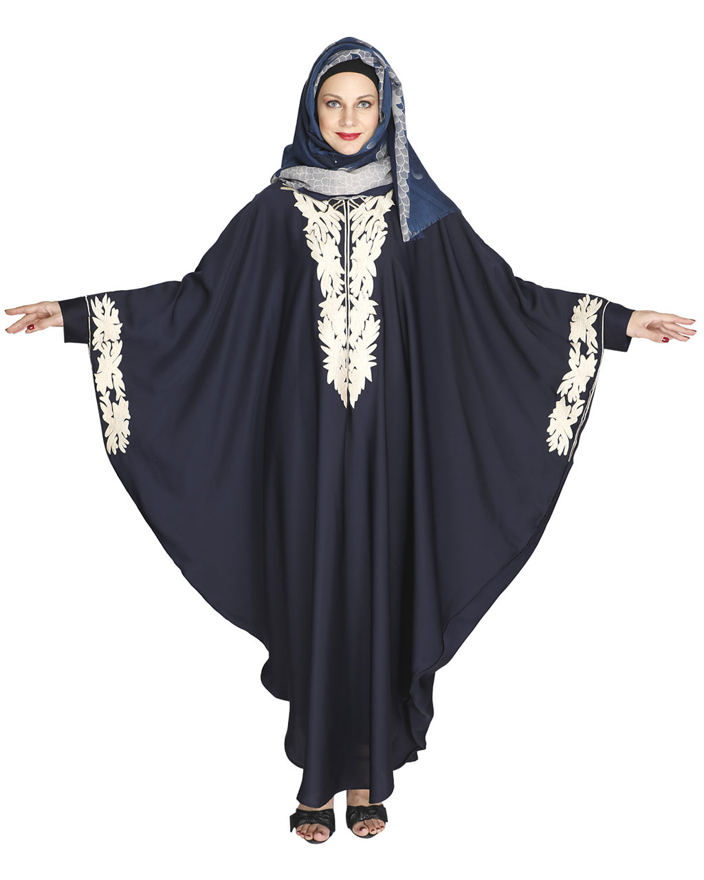 Aesthetically Elegent Black Kaftan