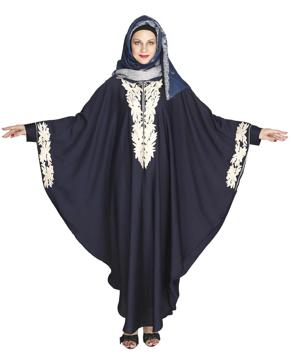 Aesthetically Elegent Black Kaftan