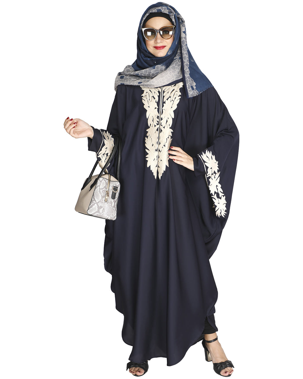 Aesthetically Elegent Black Kaftan