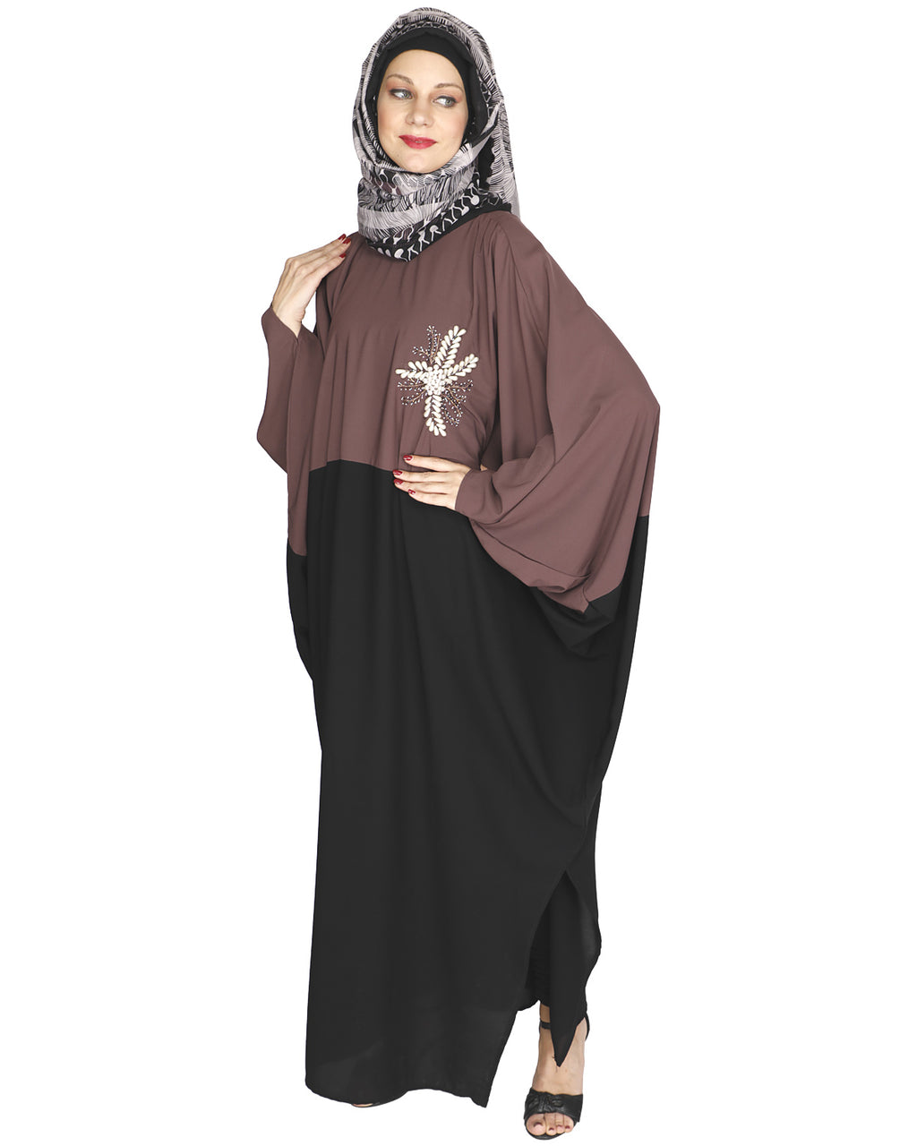 Pearl Embroidered Kaftan