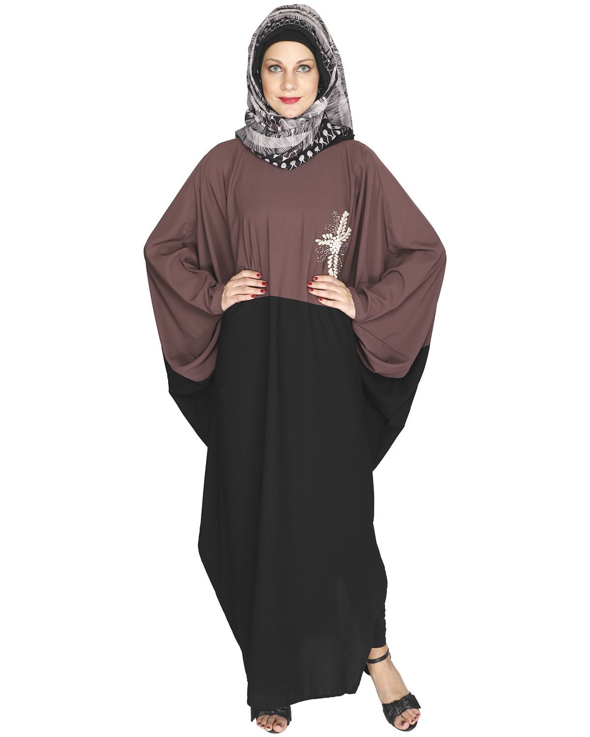 Pearl Embroidered Kaftan