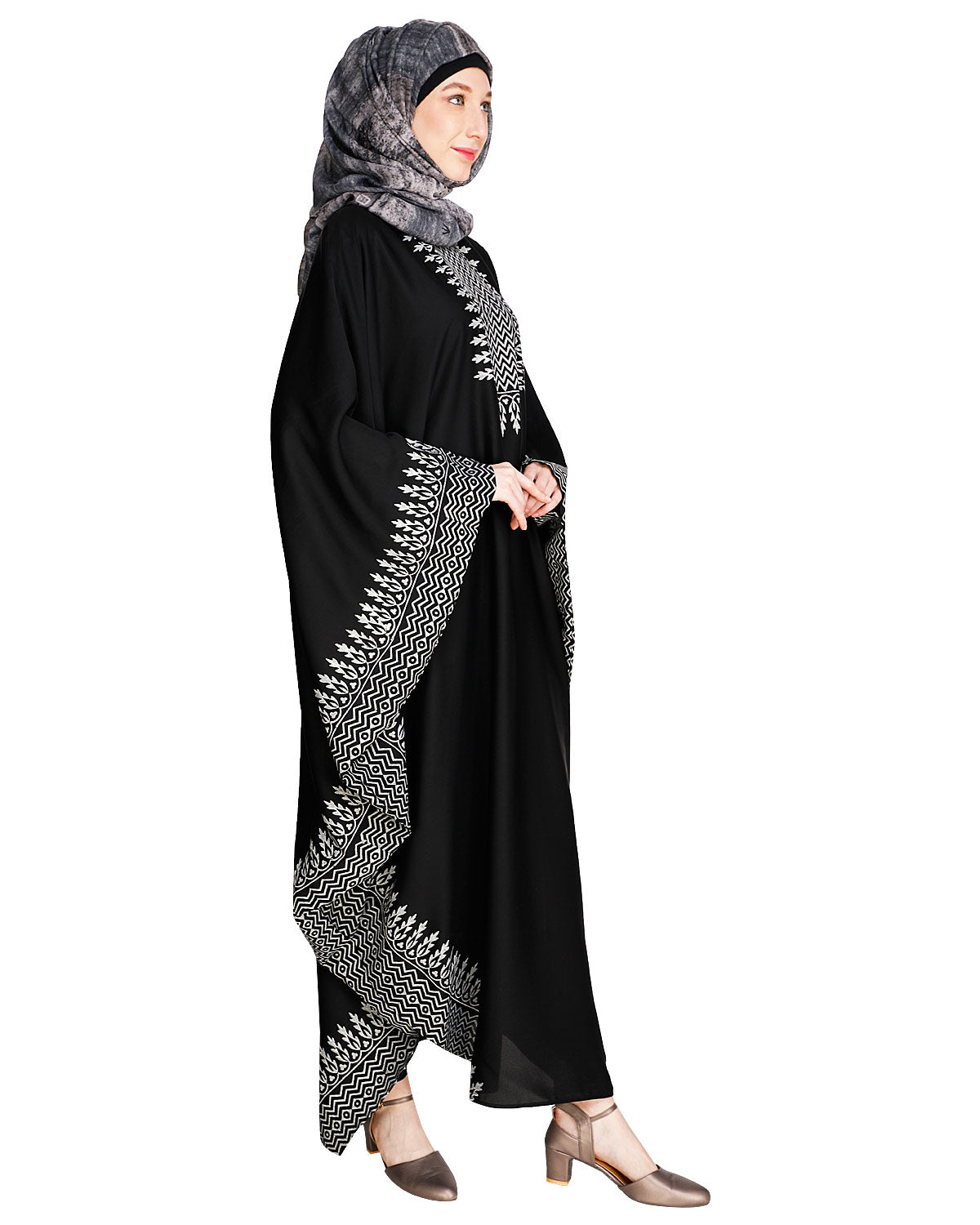 Block Printed Kaftan