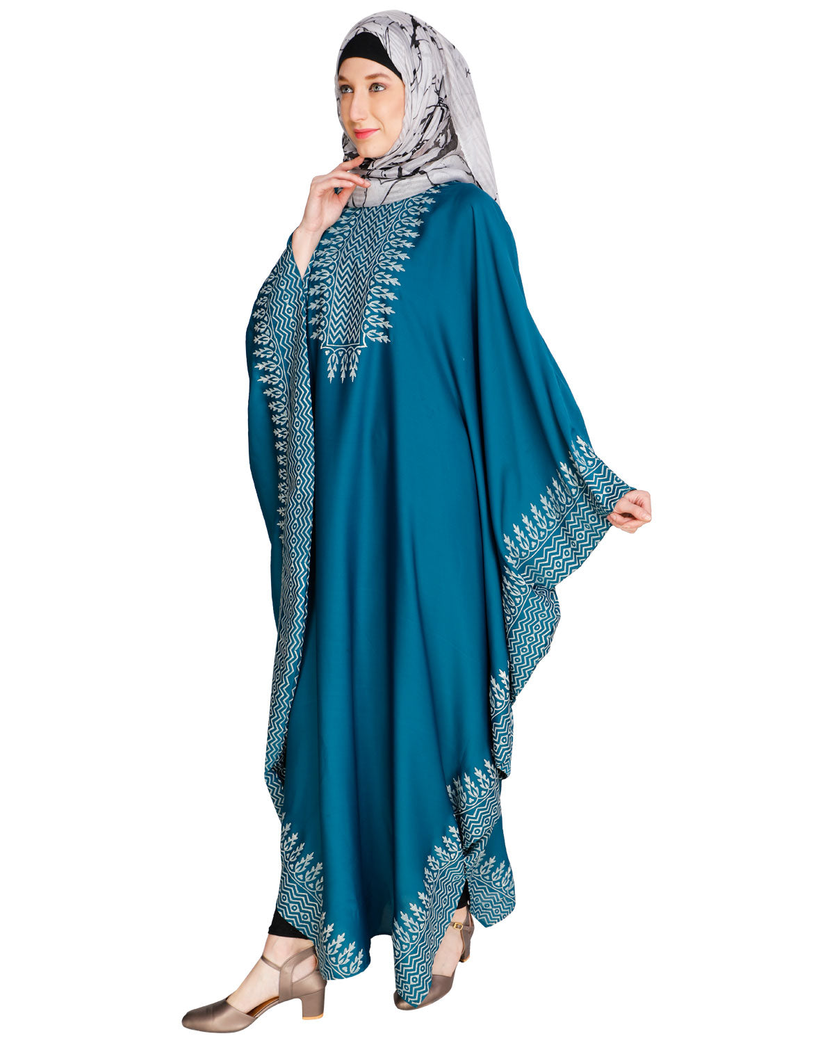 Block Printed Kaftan