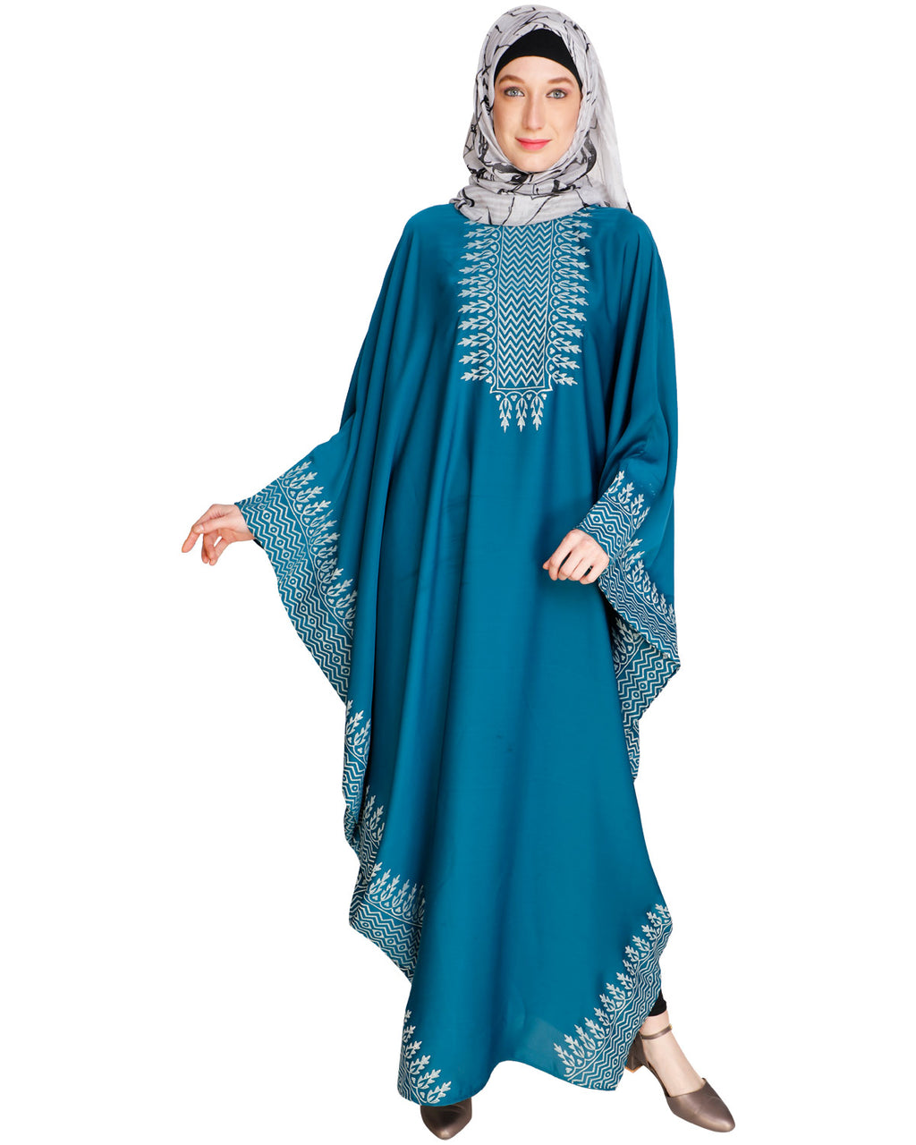 Block Printed Kaftan