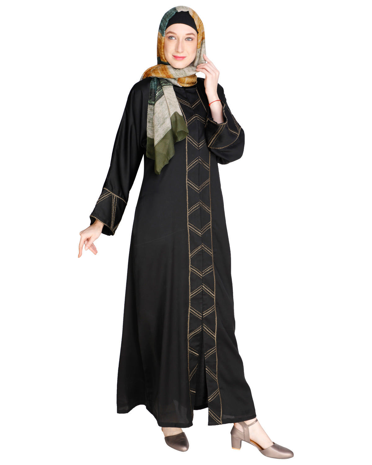 Classic Button Down Abaya